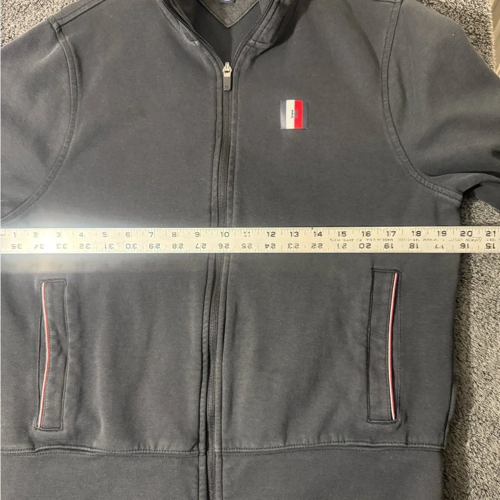 Tommy‎ Hilfiger Men's Black Zip-Up Sweater